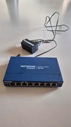 Netgear Prosafe GS108 Gigabit Switch (3 stuks), Ophalen of Verzenden, Gebruikt