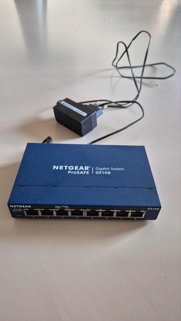 Netgear Prosafe GS108 Gigabit Switch (3 stuks) beschikbaar voor biedingen