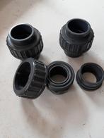 3x Vdl 3/3 schroefmof 40mm, Ophalen, Nieuw, Vijverbak