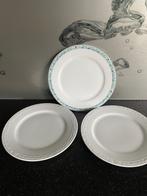 arzberg servies merison: 3 ontbijtborden (2 wit, 1 met rand), Huis en Inrichting, Keuken | Servies, Ophalen of Verzenden, Zo goed als nieuw