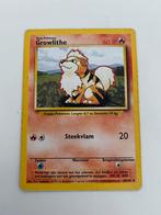 Growlithe - Base Set - 28/102 - Pokemon kaart, Gebruikt, Ophalen of Verzenden
