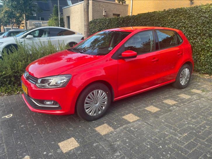 Volkswagen Polo 1.4 TDI 66KW BMT 2015 Rood, Auto's, Volkswagen, Particulier, Polo, Diesel, Euro 6, C, Hatchback, Automaat, Origineel Nederlands