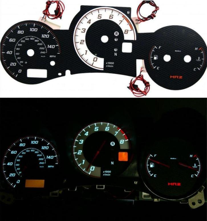 Toyota MR2 W30 - Indiglo Tellerplaten, Auto diversen, Tuning en Styling, Ophalen of Verzenden