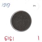 2,5 cent 1919 Wilhelmina, zie foto's, Ophalen of Verzenden, Koningin Wilhelmina, 1 cent