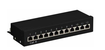 CAT 6 Mini/Desktop Patch Panel 12 Poorts beschikbaar voor biedingen