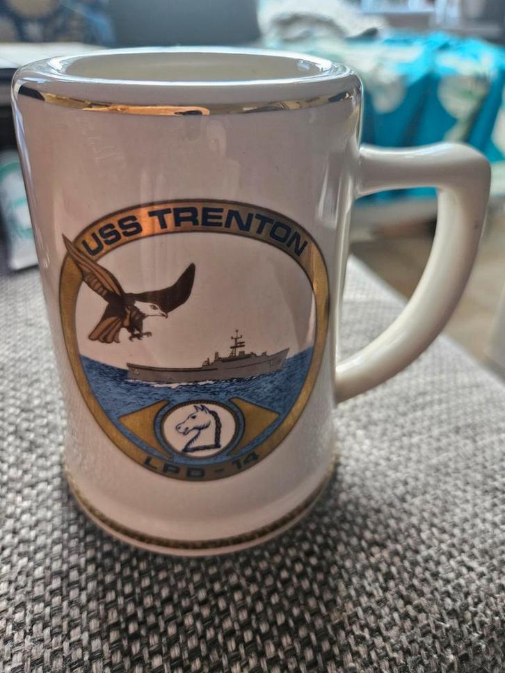 USS Trenton LPD-14 Bierpul, Verzamelen, Militaria | Algemeen, Ophalen of Verzenden