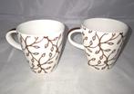 Villeroy&Boch Caffe Club Floral bruin espresso koppen, Ophalen of Verzenden, Zo goed als nieuw, Overige stijlen, Kop(pen) en/of Schotel(s)