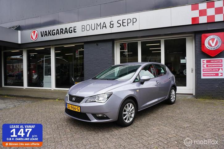 Seat Ibiza 1.2 TSI 90pk 5drs Style Airco Cruise, Auto's, Seat, Bedrijf, Te koop, Ibiza, ABS, Airbags, Airconditioning, Alarm, Boordcomputer