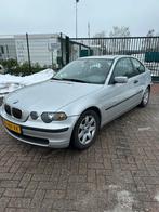 BMW 3-Serie 1.8 TI 316 Compact 2001 Grijs, Auto's, BMW, 1250 kg, Zwart, 4 cilinders, Elektrische ramen