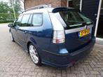 Saab 9-3 Sport Estate 2.8 V6 T Aero Automaat / leder / Airco, Gebruikt, Blauw, Grijs, 1570 kg