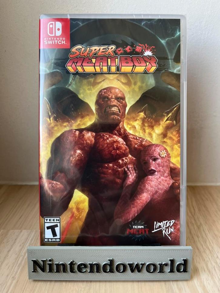 Super Meat Boy (Nintendo Switch), Spelcomputers en Games, Games | Nintendo Switch, Nieuw, Avontuur en Actie, 1 speler, Vanaf 3 jaar