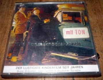 8mm film "Die Pantzerbande" 60 mtr zw/w geluid  beschikbaar voor biedingen