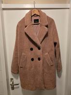 Bershka Teddy Jas - Maat L, Maat 38/40 (M), Beige, Zo goed als nieuw, Bershka