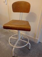 Vinted vintage bureau stoel, Huis en Inrichting, Bureaustoelen, Ophalen, Zo goed als nieuw, Zwart