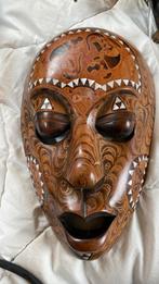 Houten masker, Antiek en Kunst, Curiosa en Brocante, Ophalen of Verzenden