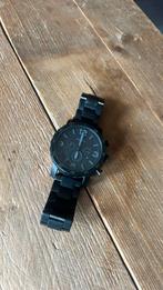 Fossil JR1402, Overige merken, Leer, Staal, Ophalen of Verzenden