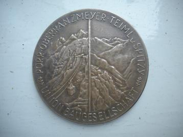 Penning Tiroler Kaunertal-Waterkrachtcentrale 1962 -60mm  beschikbaar voor biedingen