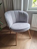 Grijze comfortabele stoel - Zo goed als nieuw!, Ophalen, Zo goed als nieuw, Metaal, Eén