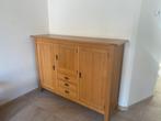 Blank eiken buffetkast, Huis en Inrichting, Kasten | Dressoirs, Ophalen, Zo goed als nieuw, 25 tot 50 cm