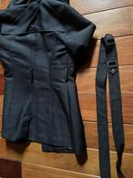 Zwarte Trenchcoat Morgan maat 38, Maat 38/40 (M), Verzenden, Zwart, Morgan