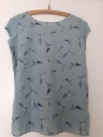 ORSAY lichtblauw shirtje met vogels, ORSAY, Blauw, Ophalen of Verzenden, Zo goed als nieuw