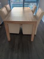 Eetkamertafel en stoelen compleet, Huis en Inrichting, Complete eetkamers, Ophalen, Gebruikt