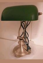Klassieke Engelse Bankierslamp Notarislamp Mat Messing Nieuw, Ophalen of Verzenden, Nieuw, Minder dan 50 cm