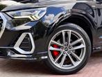 Audi Q3 Sportback 45 TFSI e S Edition Matrix/Camera/Dodehoek, Auto's, 12 maanden, Gebruikt, Alcantara, Zwart
