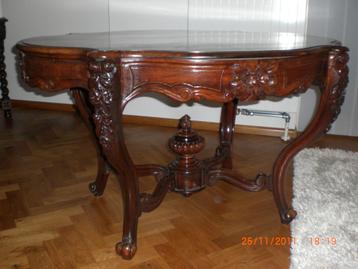 Antieke tafel in prijs verlaagd van €1250 naar €995.