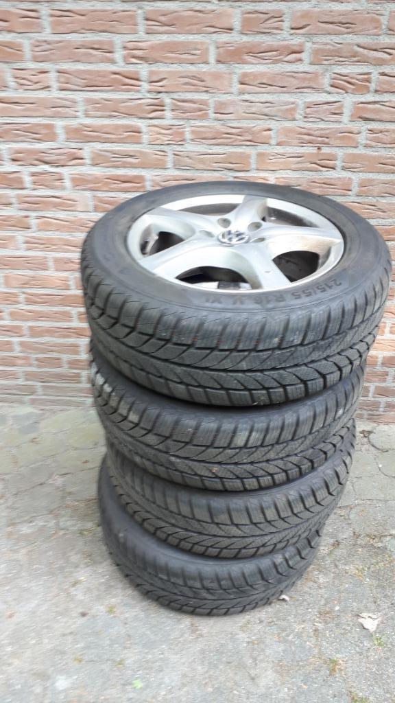 Autobanden en/of velgen, Auto-onderdelen, Banden en Velgen, Band(en), All Season, 16 inch, 215 mm, Personenwagen, Gebruikt, Ophalen