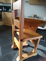 6 eiken houten eetkamer stoelen, Gebruikt, Bruin, Hout, Ophalen
