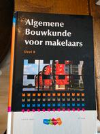 Algemene Bouwkunde voor makelaars - Deel B, Boeken, Ophalen of Verzenden, Zo goed als nieuw, MBO, A.H.L.G. Bone