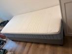 IKEA Boxspring 90x200 met Matras & Topper - Zeer Goed!, Ophalen, 90 cm, Eenpersoons, Zo goed als nieuw