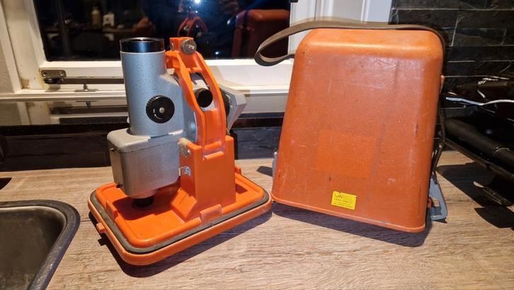 Sokkisha C3-A waterpasinstrument in draagkoffer., Doe-het-zelf en Verbouw, Meetapparatuur, Ophalen of Verzenden