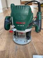 Bosch POF 1200 AE bovenfrees (incl freesset), Ophalen of Verzenden, Zo goed als nieuw, Elektrisch, Bovenfrees