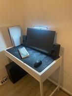 Witte ikea bureau, Ophalen, Zo goed als nieuw, Bureau