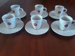 Espresso kop en schotels 6 stuks DE, Ophalen of Verzenden, Zo goed als nieuw, Porselein, Kop en/of schotel