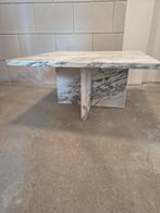 DESIGN SALON TAFEL ITALIAANS MARMER, Huis en Inrichting, Tafels | Salontafels, Ophalen, Overige materialen, Gebruikt, 50 tot 100 cm