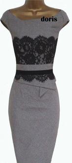 jurk karen millen maat 10/38 oksel tot oksel 42 cm, Maat 38/40 (M), Ophalen of Verzenden, Zo goed als nieuw, Boven de knie