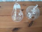 Royal Leerdam glas appel en peer, Antiek en Kunst, Antiek | Glas en Kristal, Ophalen of Verzenden