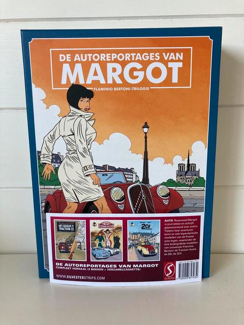 De autorapportages van Margot - 3 HC stripboeken in cassette, Boeken, Stripboeken, Zo goed als nieuw, Complete serie of reeks