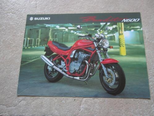 Suzuki N600 Bandit brochure folder 1994 ?, Motoren, Handleidingen en Instructieboekjes, Suzuki, Ophalen of Verzenden