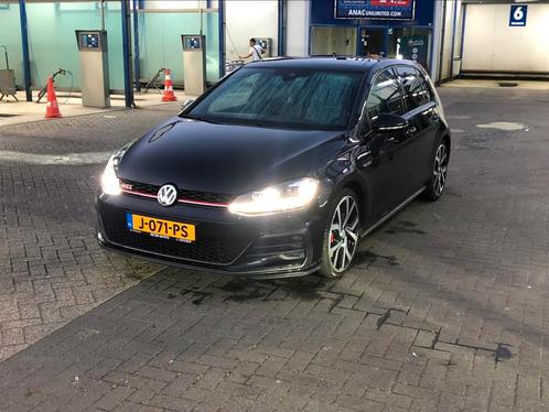 Volkswagen Golf 2.0 TSI 245pk Perf 7-DSG PANO DYN 2017 Zwart, Auto's, Volkswagen, Particulier, Golf, ABS, Achteruitrijcamera, Adaptieve lichten