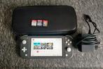 nintendo switch lite met 3 games, Ophalen, Zo goed als nieuw, Met beschermhoes of tas