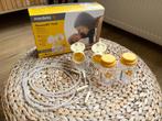 Medela dubbele afkolfset, Kinderen en Baby's, Babyvoeding en Toebehoren, Ophalen of Verzenden, Gebruikt, Borstkolf