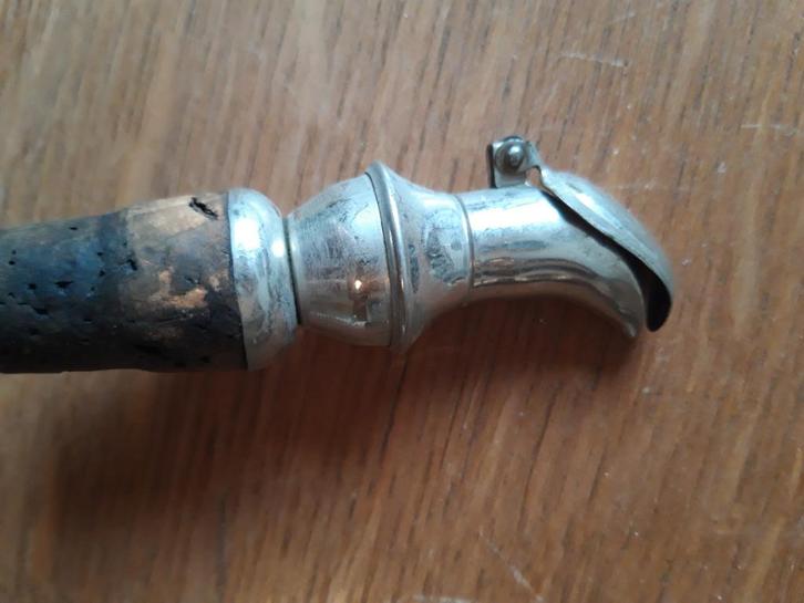 Antieke zilveren schenktuit, Antiek en Kunst, Antiek | Goud en Zilver, Ophalen of Verzenden