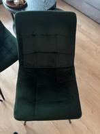 Velvet Eetkamerstoelen - 6 stuks € 100, Huis en Inrichting, Stoelen, Ophalen, Gebruikt, Overige kleuren, Stof