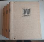 AVIA vliegwereld, 4 jaargangen in originele binders 1954-57, Ophalen of Verzenden, Zo goed als nieuw