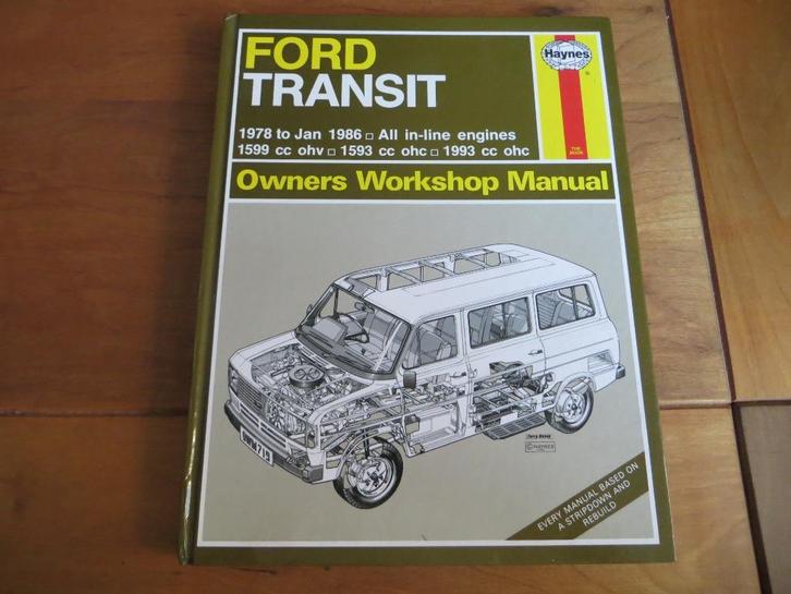 Haynes workshop manual vraagbaak Ford Transit benzine '78-86, Auto diversen, Handleidingen en Instructieboekjes, Ophalen of Verzenden