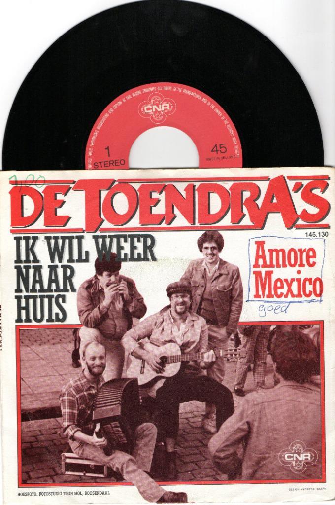 De Toendra's – Ik Wil Weer Naar Huis, Cd's en Dvd's, Vinyl | Nederlandstalig, Zo goed als nieuw, Overige genres, Overige formaten